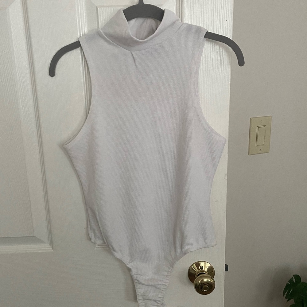 Mock Neck Tank Bodysuit NWT
